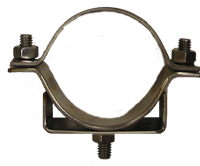 Stainless Steel Mounting Brackets for Model 8000 or 8096 Pedestals Stainless Steel Mounting Brackets for Model 8000 or 8096 Pedestals