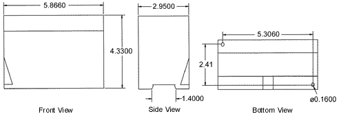 DIN-rail Dimensions